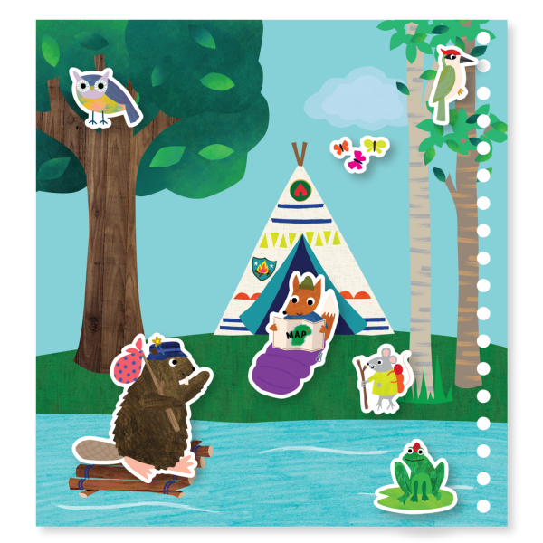 Libreta Reutilizable Multi Actividades, AVENTURA - Floss and Rock