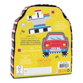Rompecabezas CARS 12 piezas - FLOSS AND ROCK