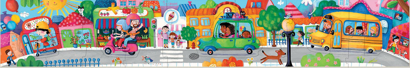 LA CIUDAD 26 PZS Story Puzzle