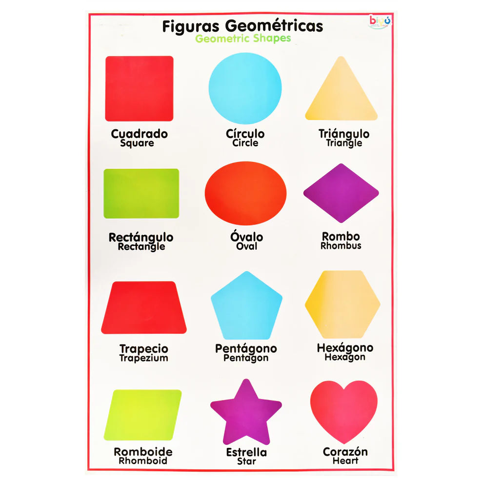 Lámina de Figuras y Colores