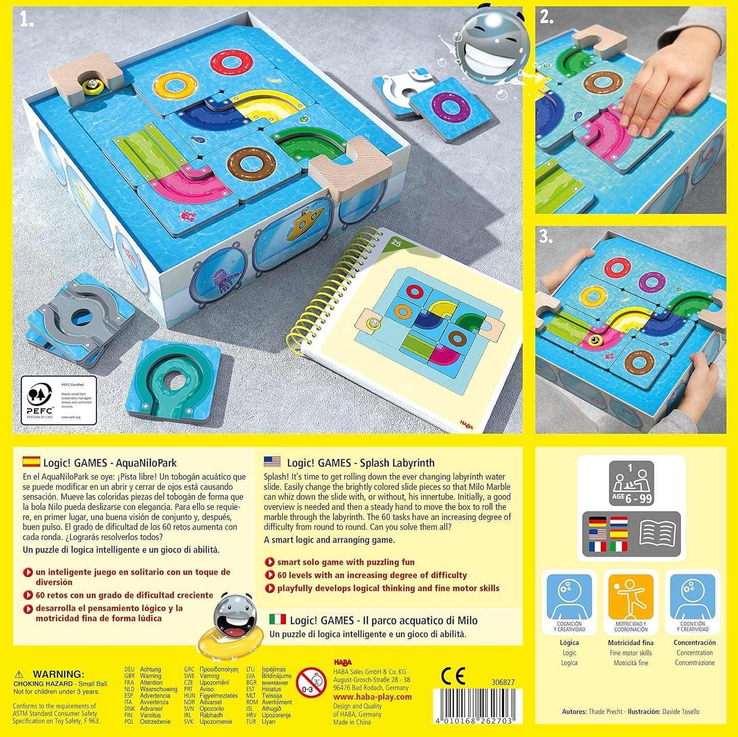 AQUANILO PARK - logic games