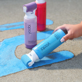 Rodillos pinta Banquetas, 3 Piezas (azul, morado y rojo) / ROLLER PAINT CHALK SET