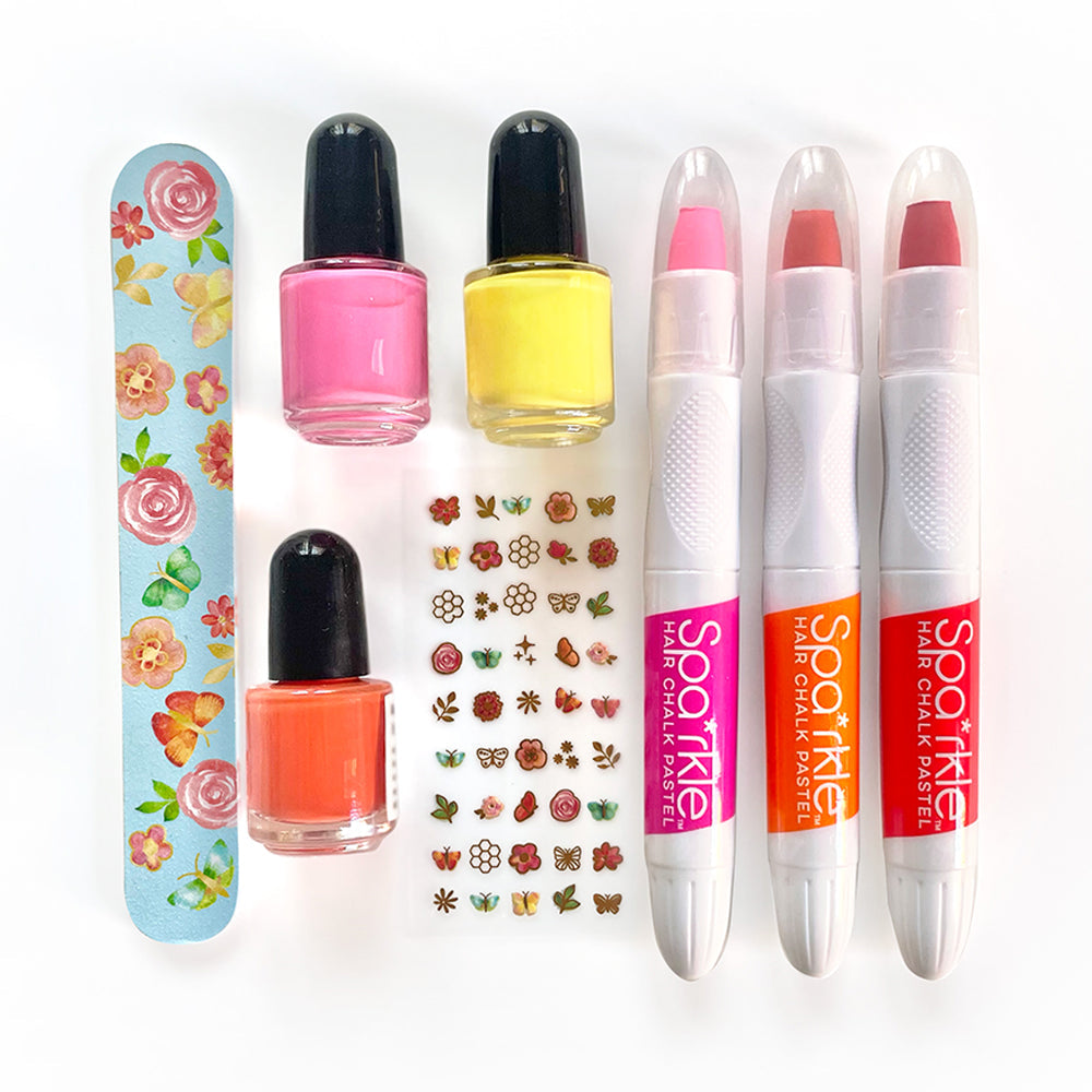 Estuche LED para Cabello y Uñas – Unicornio Azul