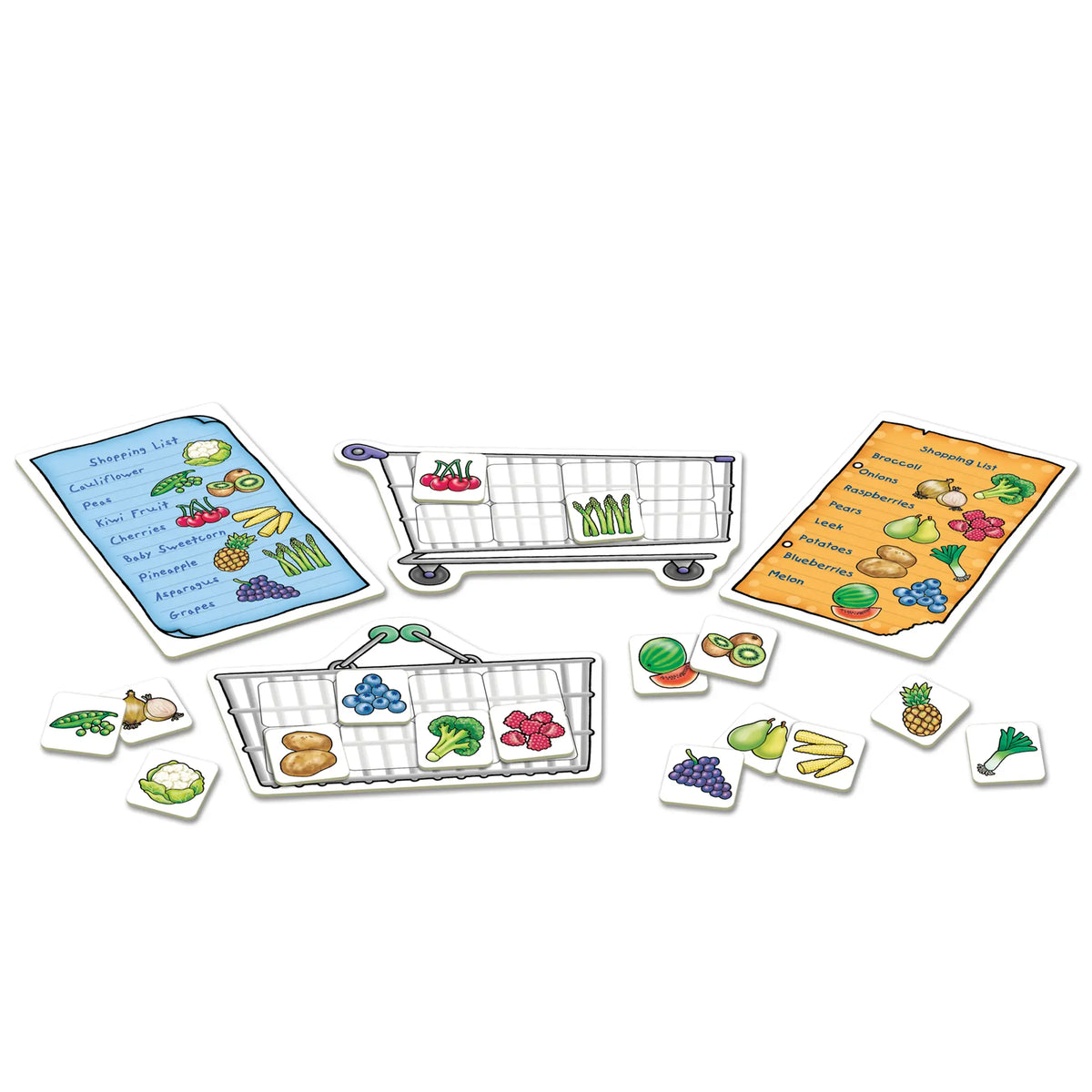 Shopping List Extras Fruit and Veg