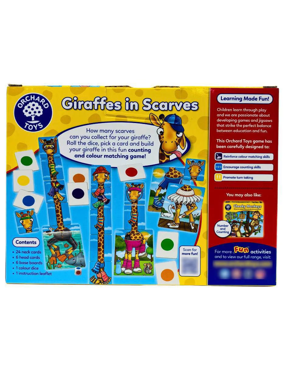 Giraffes in scarves