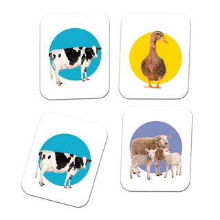 Memo Pocket Animales de Granja