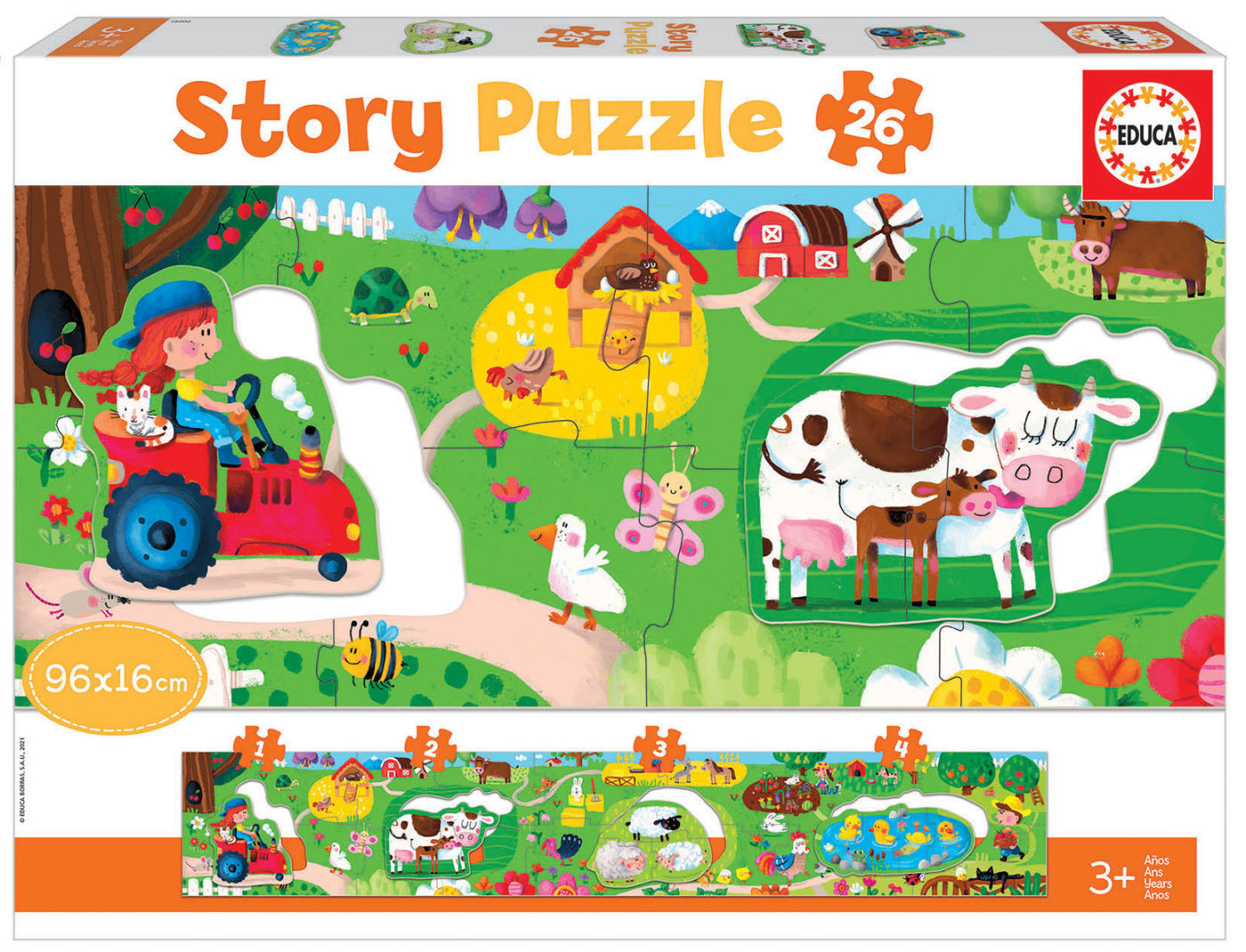 LA GRANJA 26pzs Story Puzzle