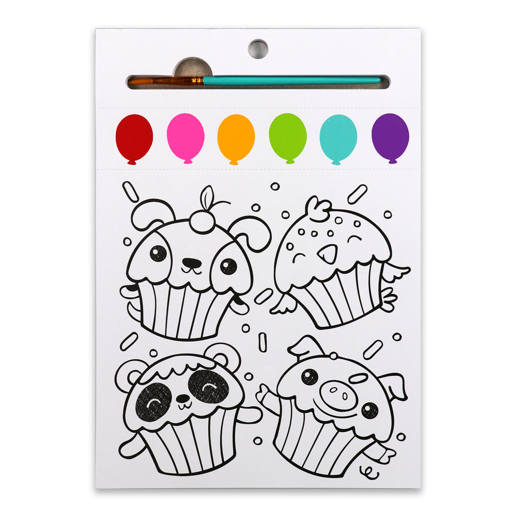 Páginas para Pintar Animales de Fiesta