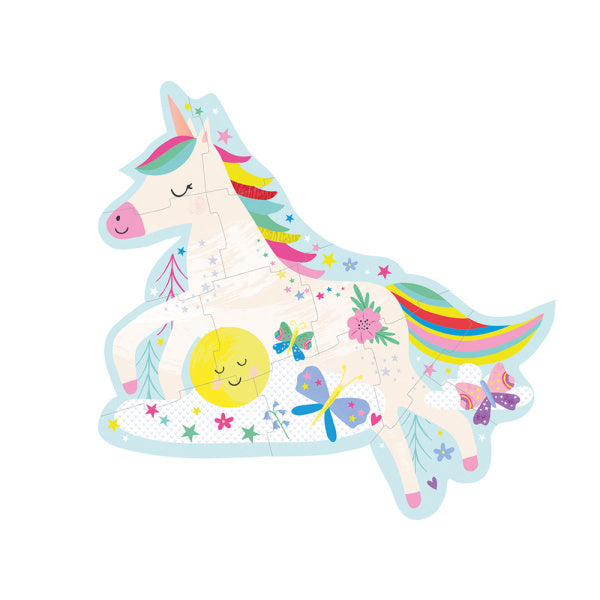 Rompecabezas UNICORNIO 12 piezas - FLOSS AND ROCK