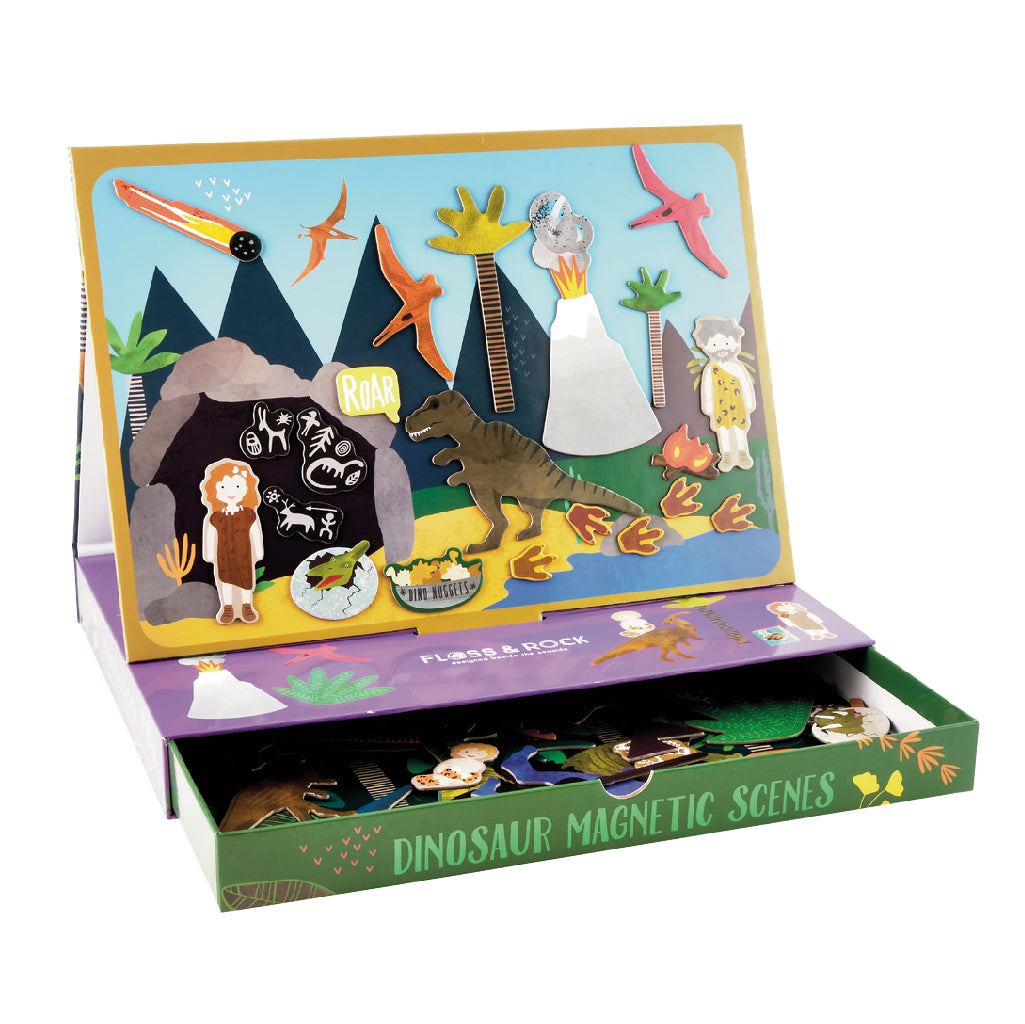 Escenarios Juego Magnético – Dinosaurios