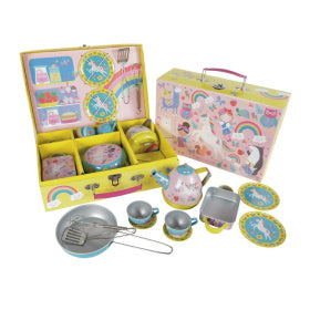 Juego de Té musical HADAS Y ARCOIRIS- Floss and Rock
