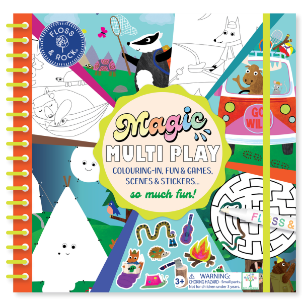 Libreta Reutilizable Multi Actividades, AVENTURA - Floss and Rock