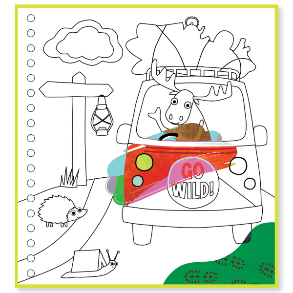 Libreta Reutilizable Multi Actividades, AVENTURA - Floss and Rock