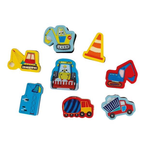 Set de sellos CONSTRUCCIÓN- Floss and Rock
