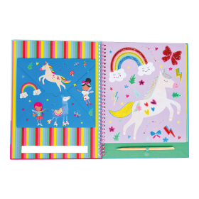 Foil and Play Hadas y  Arcoiris -  Floss and Rock
