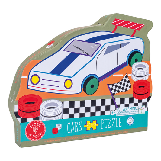 Rompecabezas Infantil AUTOS 40 Piezas – Floss and Rock