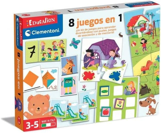 8 juegos en 1 Clementoni