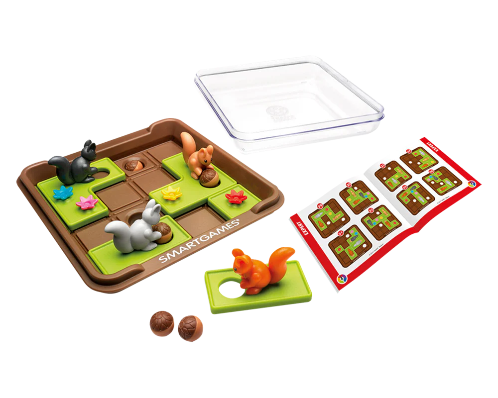 ¡Ardillas! Squirrels Go Nuts! Juego de Lógica Smart Games