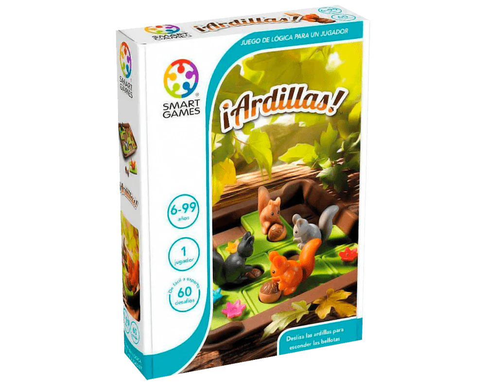 ¡Ardillas! Squirrels Go Nuts! Juego de Lógica Smart Games