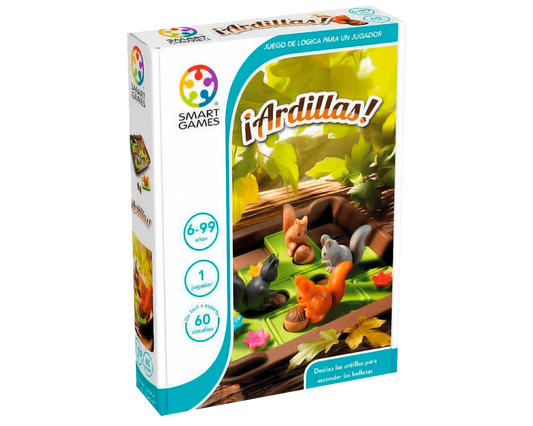 ¡Ardillas! Squirrels Go Nuts! Juego de Lógica Smart Games