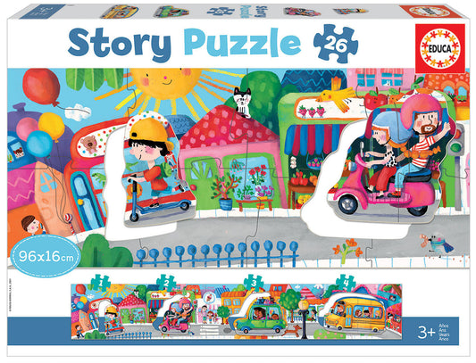 LA CIUDAD 26 PZS Story Puzzle