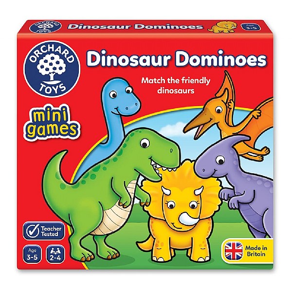 Dinosaur Dominoes Mini Game
