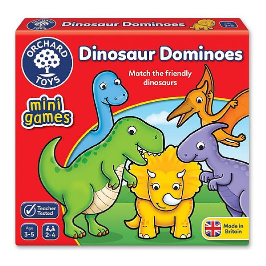 Dinosaur Dominoes Mini Game