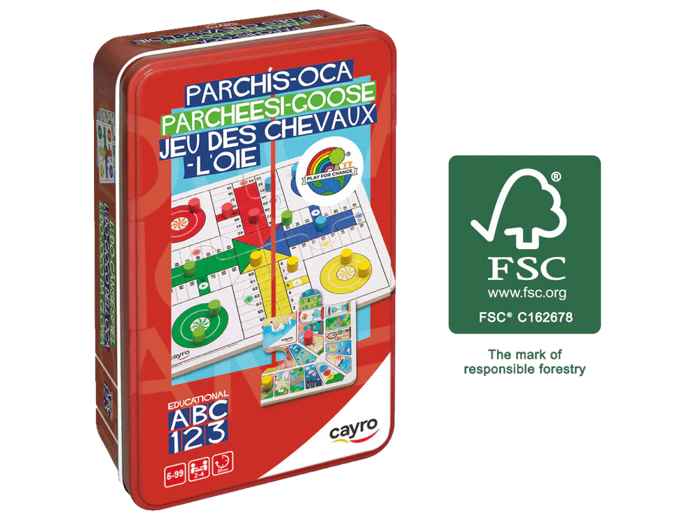 Parchís-Oca Juego de Mesa Cayro