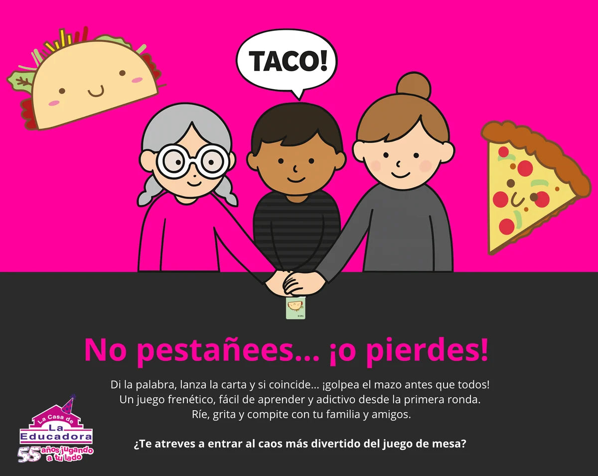 Taco, Gato, Cabra, Queso, Pizza