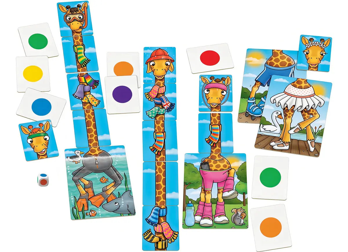 Giraffes in scarves