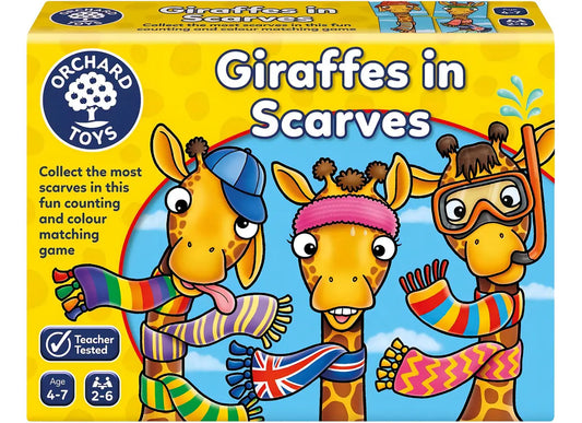 Giraffes in scarves