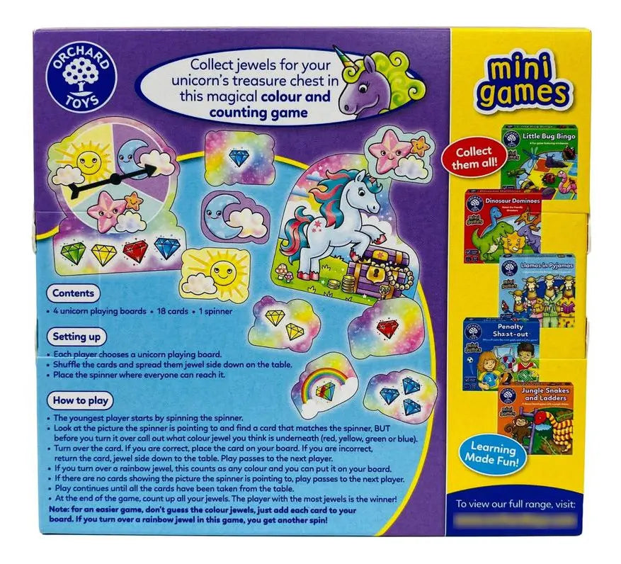 Unicorn Jewels mini game
