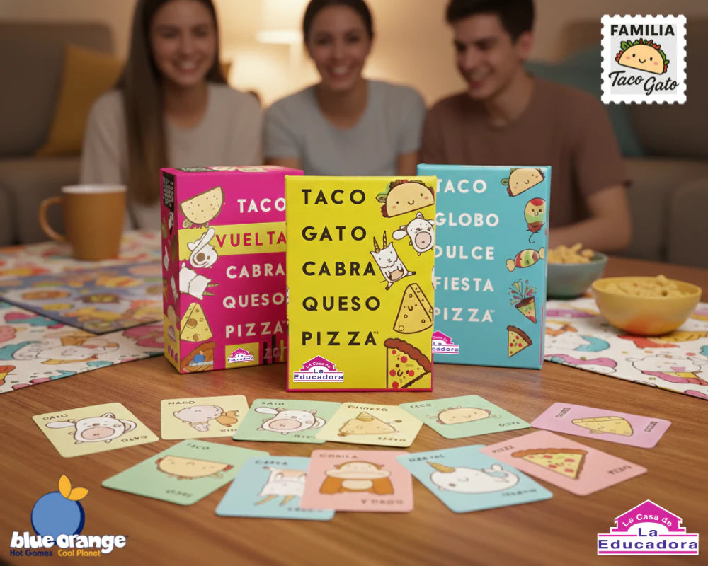 Taco, Gato, Cabra, Queso, Pizza