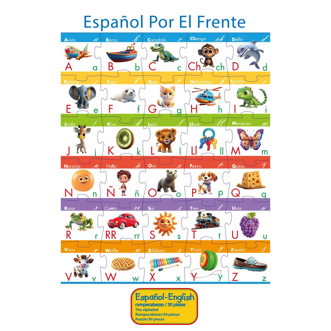 El abecedario (español - inglés)