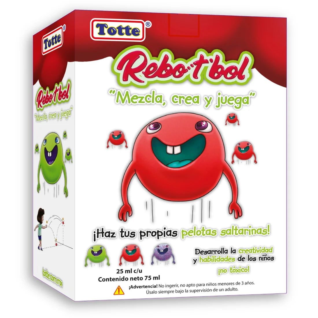 Kit rebo t bol - Haz tus propias pelotas saltarinas