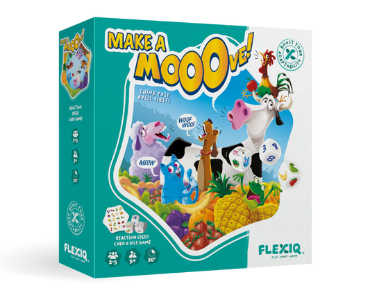 Make a Mooove! Juego de Mesa FlexiQ